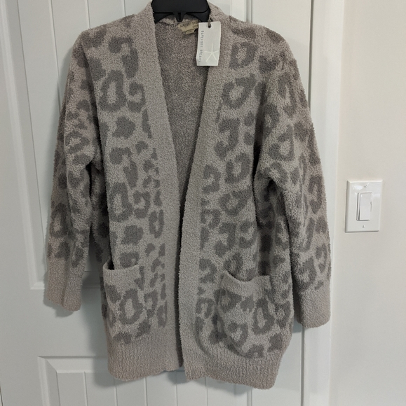 Barefoot Dreams Sweaters Barefoot Dream Cozychic Leopard Cardigan